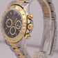 Rolex Daytona 40mm FLOATING COSMOGRAPH Two-Tone 18K Gold Steel ZENITH 16523 BOX