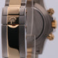 Rolex Daytona BLACK DIAMOND Two-Tone 18K Yellow Gold Stainless Steel 116503 BOX