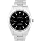 MINT PAPERS Rolex Explorer I Black MK1 Steel 39mm Automatic Watch 214270 BOX