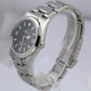 RSC Rolex Explorer I Black 36mm Stainless Steel 3-6-9 Oyster Watch 114270 BOX