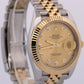 2024 PAPERS Rolex DateJust 41mm CHAMPAGNE DIAMOND 18K Steel JUBILEE 126333 BOX