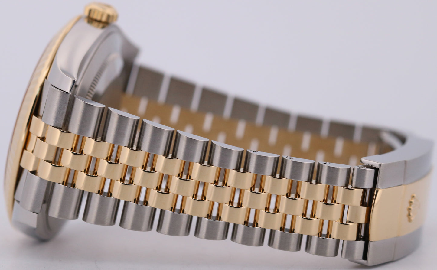 2024 PAPERS Rolex DateJust 41mm CHAMPAGNE DIAMOND 18K Steel JUBILEE 126333 BOX