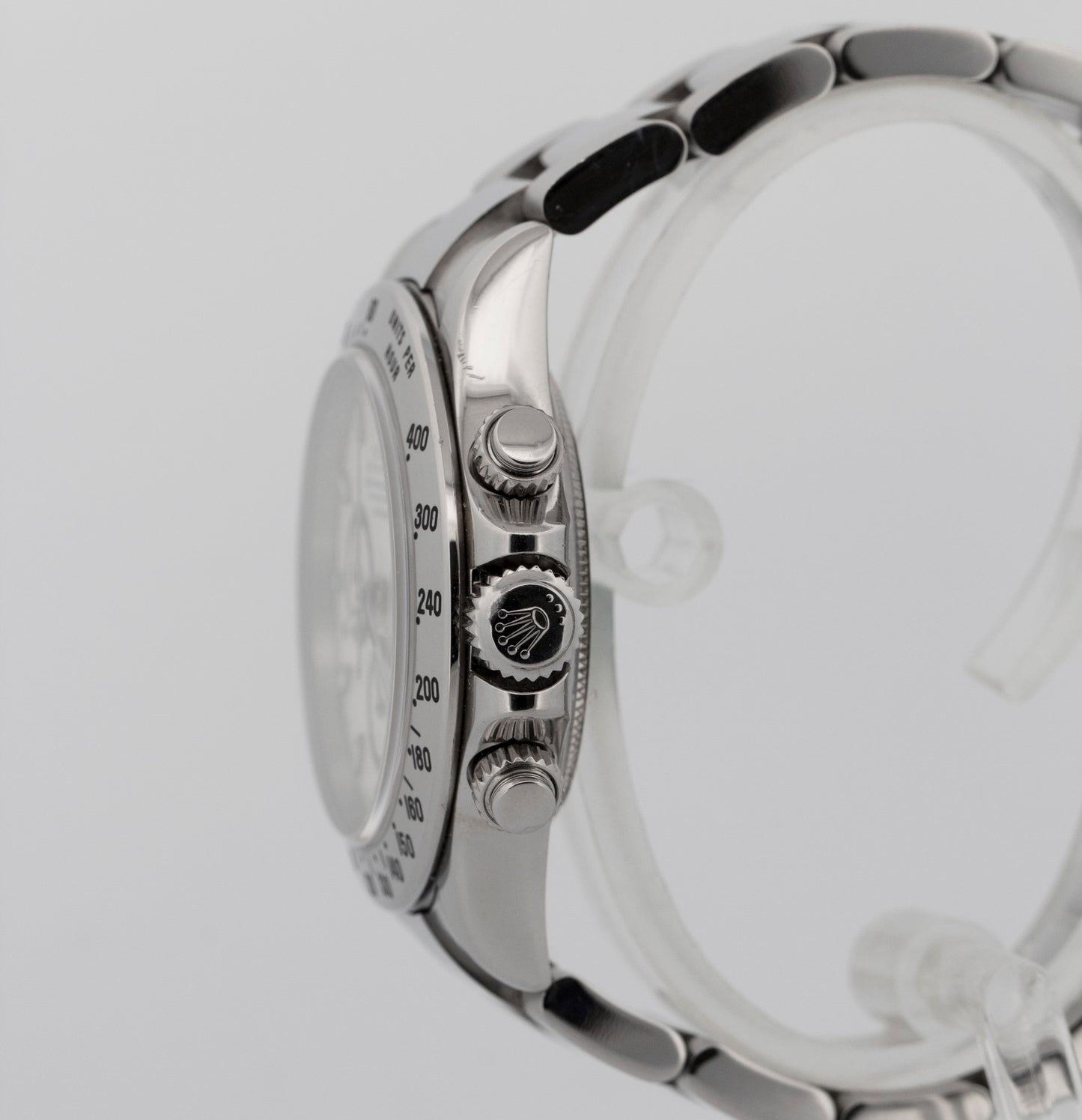 2002 PAPERS Rolex Daytona Cosmograph PANNA CREAM WHITE 40mm 116520 BOX