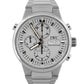 IWC GST Rattapante Split Second Chronograph 43mm Silver Automatic Watch IW371508