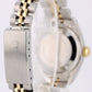 VINTAGE Rolex Oyster Perpetual Date Two-Tone 18k Gold Champagne 26mm 6917 Watch