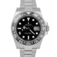 MINT PAPERS Rolex GMT-Master II Black Green Stainless Steel 40mm 116710 LN BOX