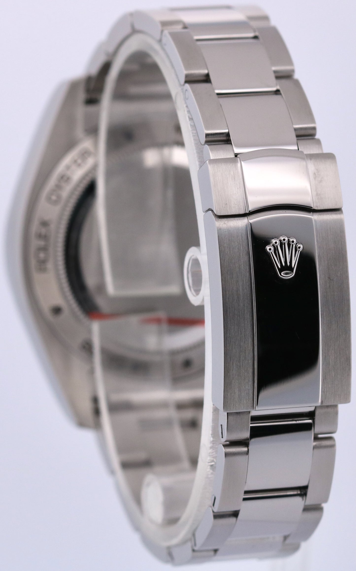 2023 PAPERS Rolex Milgauss BLACK Green Crystal 40mm Stainless 116400 GV BOX