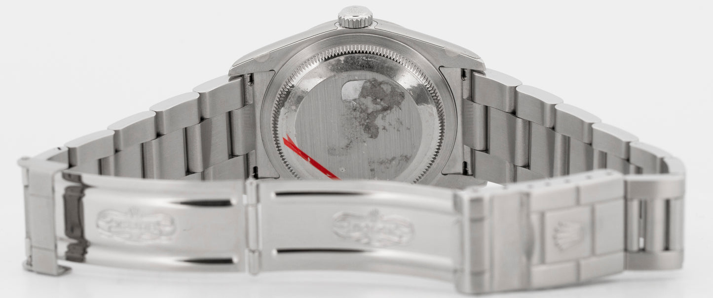 Rolex Explorer I Black 36mm 3-6-9 Stainless Steel Automatic Oyster Watch 114270