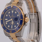 NOS 2009 PAPERS Rolex Submariner Date FLAT BLUE 18K Ceramic 40mm 116613 LB BOX