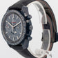 PAPERS Omega Speedmaster BLUE Ceramic 304.93.44.52.03.001 Leather Moonphase BOX