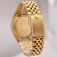 VINTAGE 1950's Rolex DateJust 36mm RED ROULETTE 18K Gold Champagne Jubilee 6605