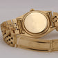 VINTAGE 1950's Rolex DateJust 36mm RED ROULETTE 18K Gold Champagne Jubilee 6605