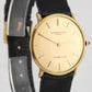 VINTAGE Audemars Piguet Tiffany & Co 18k Yellow Gold 31.5mm Leather Watch