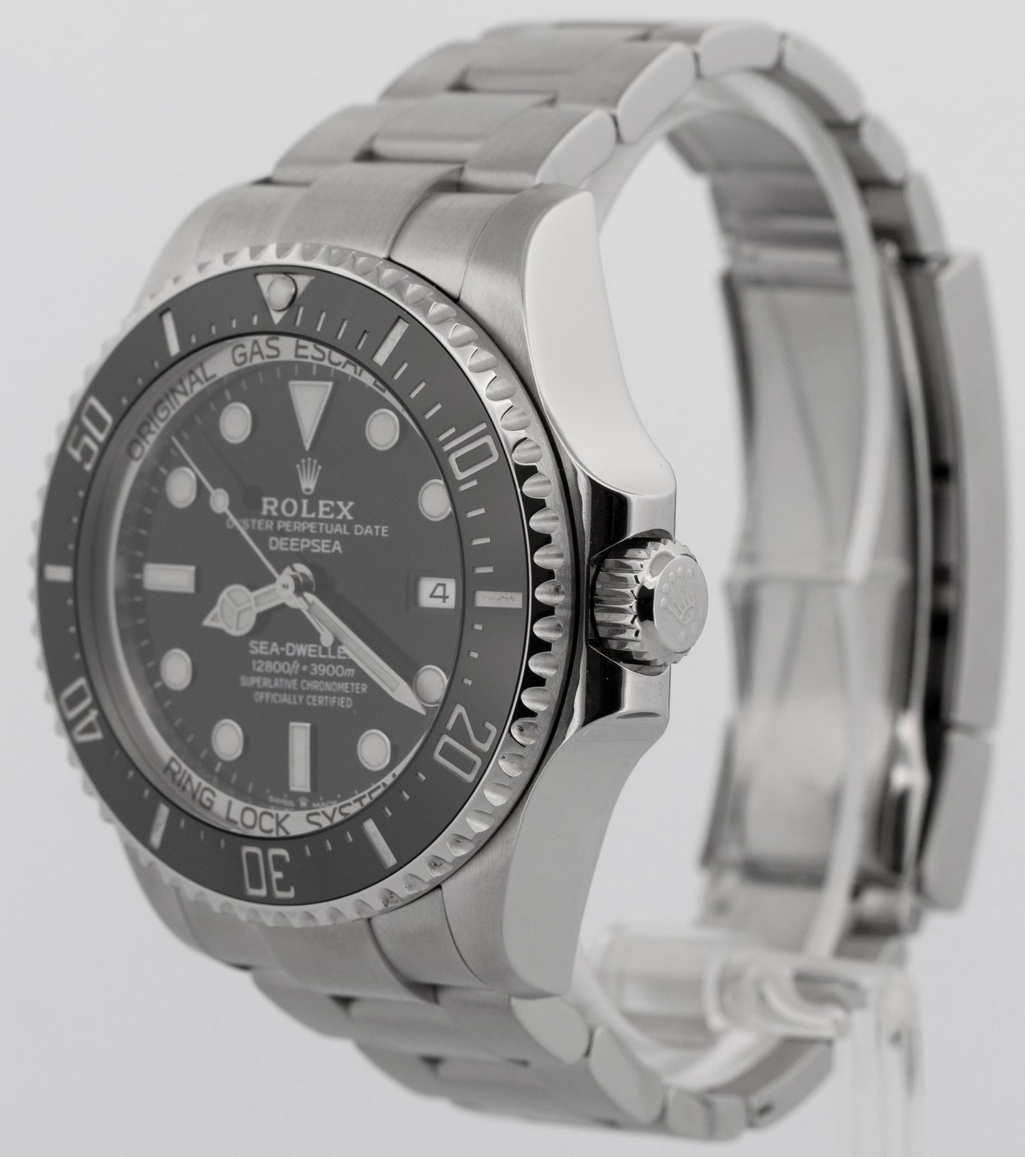 2020 PAPERS Rolex Sea-Dweller Deepsea BLACK 44mm Stainless Ceramic 126660 BOX