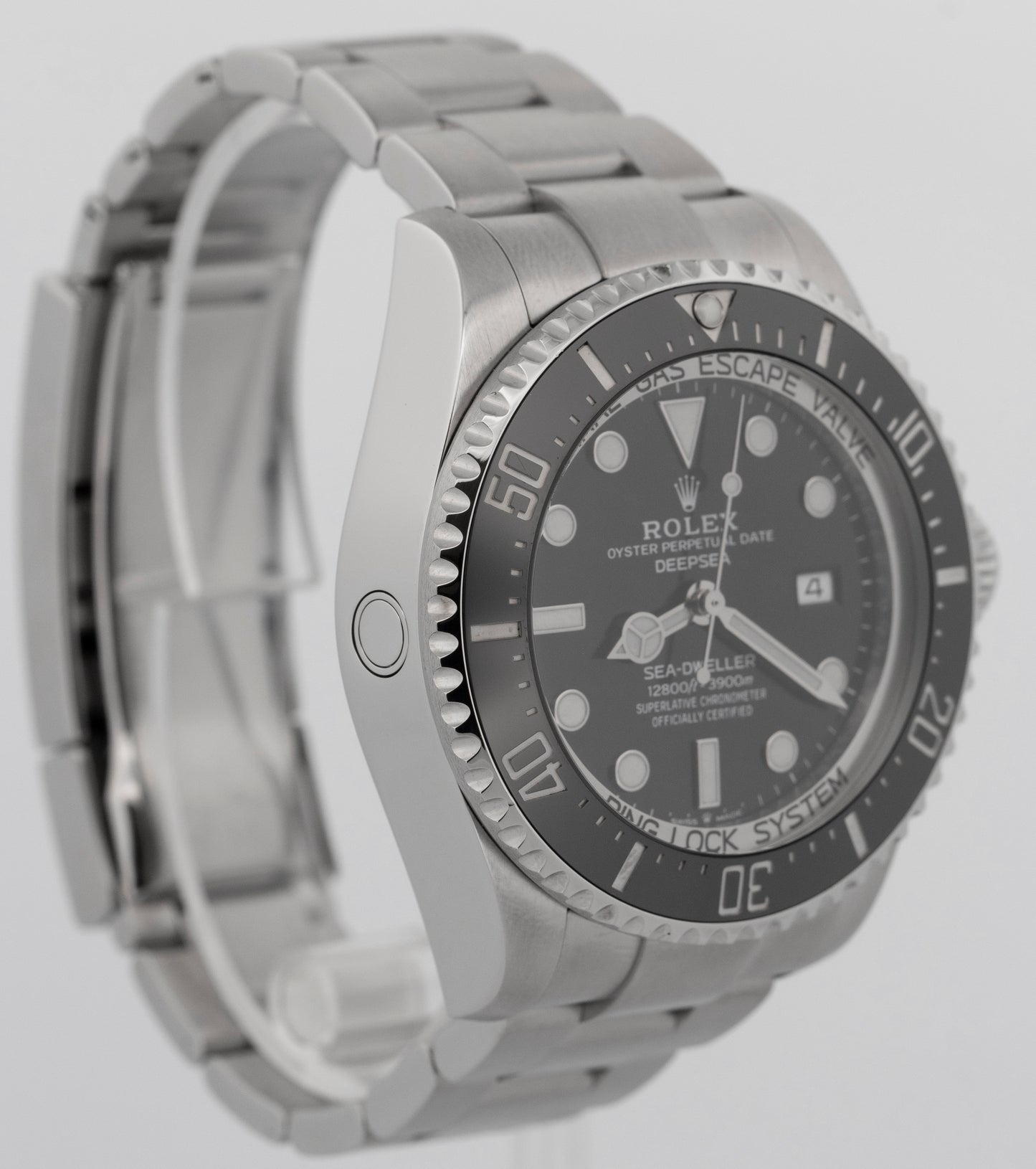 2020 PAPERS Rolex Sea-Dweller Deepsea BLACK 44mm Stainless Ceramic 126660 BOX
