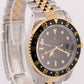 UNPOLISHED Rolex GMT-Master II BLACK 18K Gold Steel JUBILEE 40mm 16713 BOX