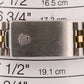 UNPOLISHED Rolex GMT-Master II BLACK 18K Gold Steel JUBILEE 40mm 16713 BOX