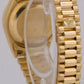 Ladies Rolex DateJust President 26mm CHAMPAGNE DIAMOND 18K Gold 69178 Watch