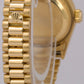 Ladies Rolex DateJust President 26mm CHAMPAGNE DIAMOND 18K Gold 69178 Watch