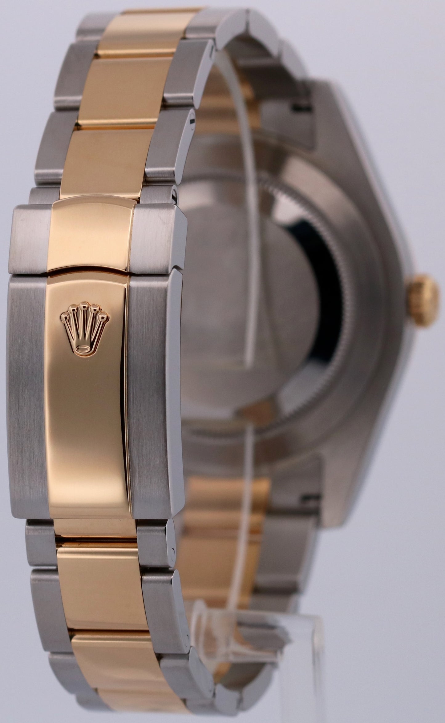 2015 PAPERS Rolex Datejust II CHAMPAGNE DIAMOND Steel 18K OYSTER 41mm 116333 BOX