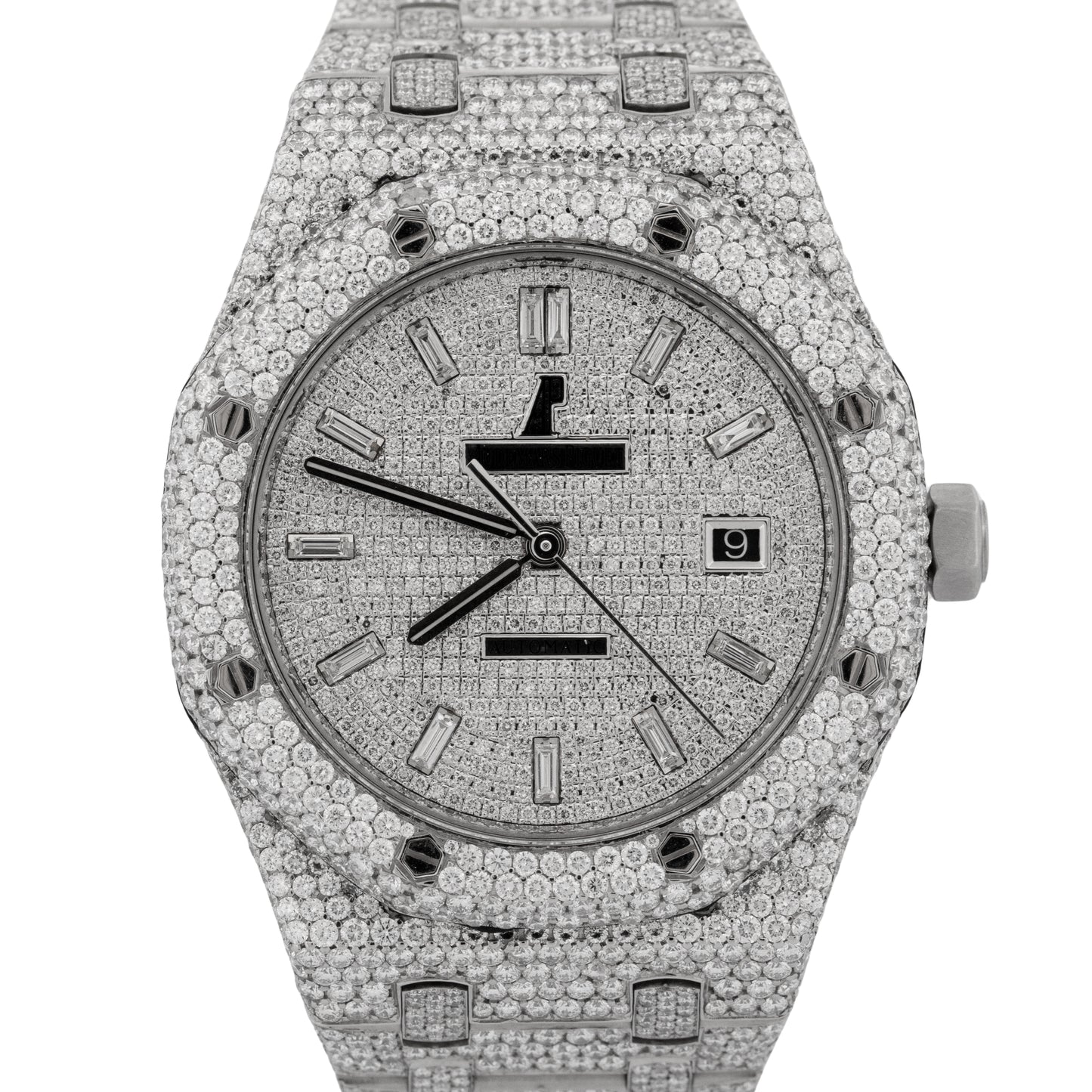 Audemars Piguet Royal Oak DIAMOND Stainless Steel 41mm 15400 Watch