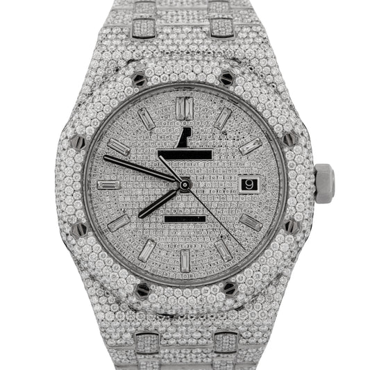 Audemars Piguet Royal Oak DIAMOND Stainless Steel 41mm 15400 Watch