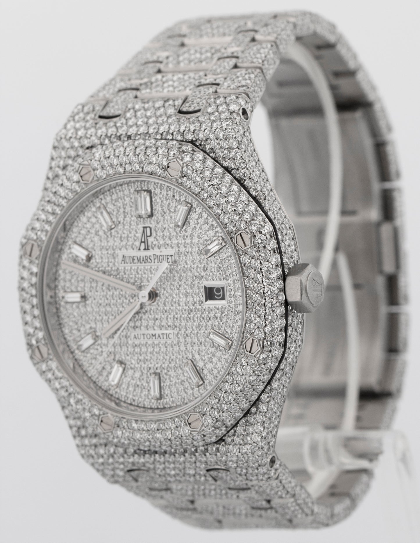 Audemars Piguet Royal Oak DIAMOND Stainless Steel 41mm 15400 Watch