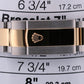 2015 PAPERS Rolex Datejust II CHAMPAGNE DIAMOND Steel 18K OYSTER 41mm 116333 BOX
