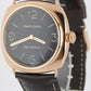 2006 PAPERS Panerai Radiomir 18k Rose Gold Black 45mm PAM00231 Manual Watch BOX