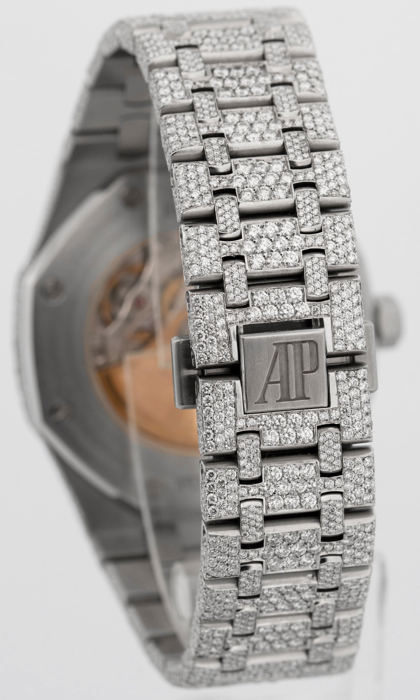 Audemars Piguet Royal Oak DIAMOND Stainless Steel 41mm 15400 Watch