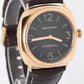 2006 PAPERS Panerai Radiomir 18k Rose Gold Black 45mm PAM00231 Manual Watch BOX
