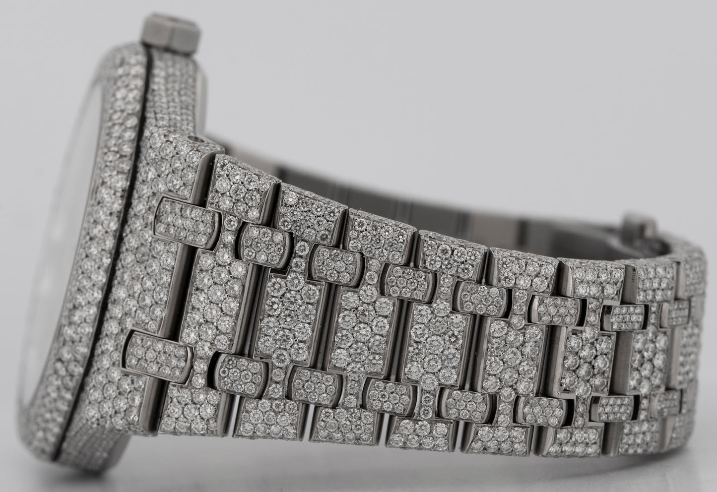 Audemars Piguet Royal Oak DIAMOND Stainless Steel 41mm 15400 Watch