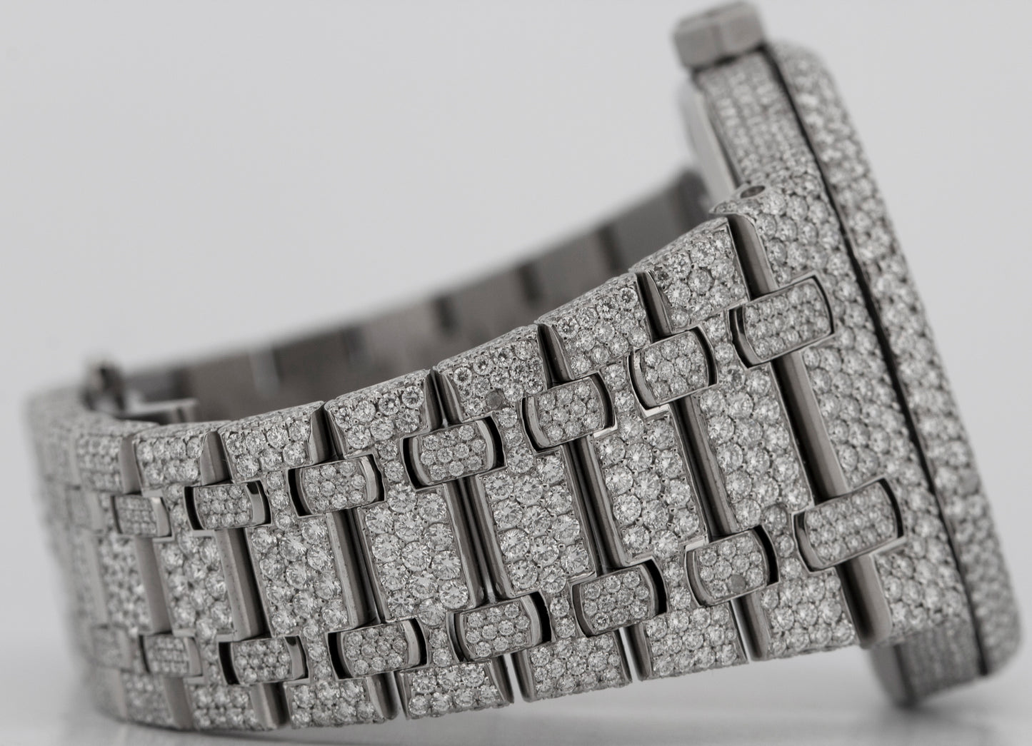 Audemars Piguet Royal Oak DIAMOND Stainless Steel 41mm 15400 Watch