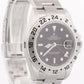 NOS STICKERED Rolex Explorer II 40mm BLACK REHAUT Steel 3186 Watch 16570 BOX