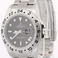 NOS STICKERED Rolex Explorer II 40mm BLACK REHAUT Steel 3186 Watch 16570 BOX