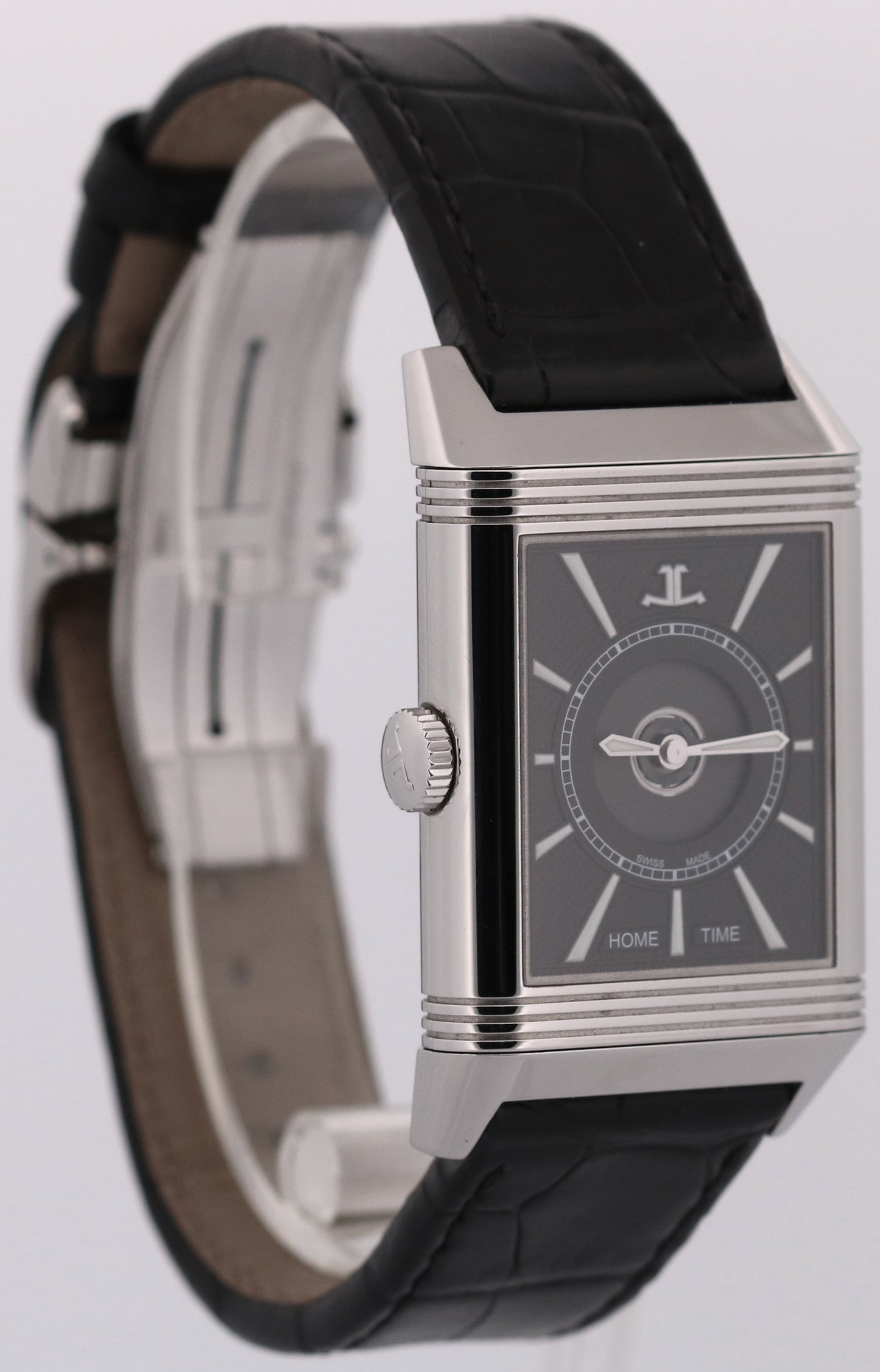 Jaeger-LeCoultre Reverso Classique Grande BLACK SILVER 215.8.S9 Q3838420 BOX