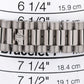 Rolex Day-Date President 36mm SILVER 18K White Gold Fluted Watch 118239