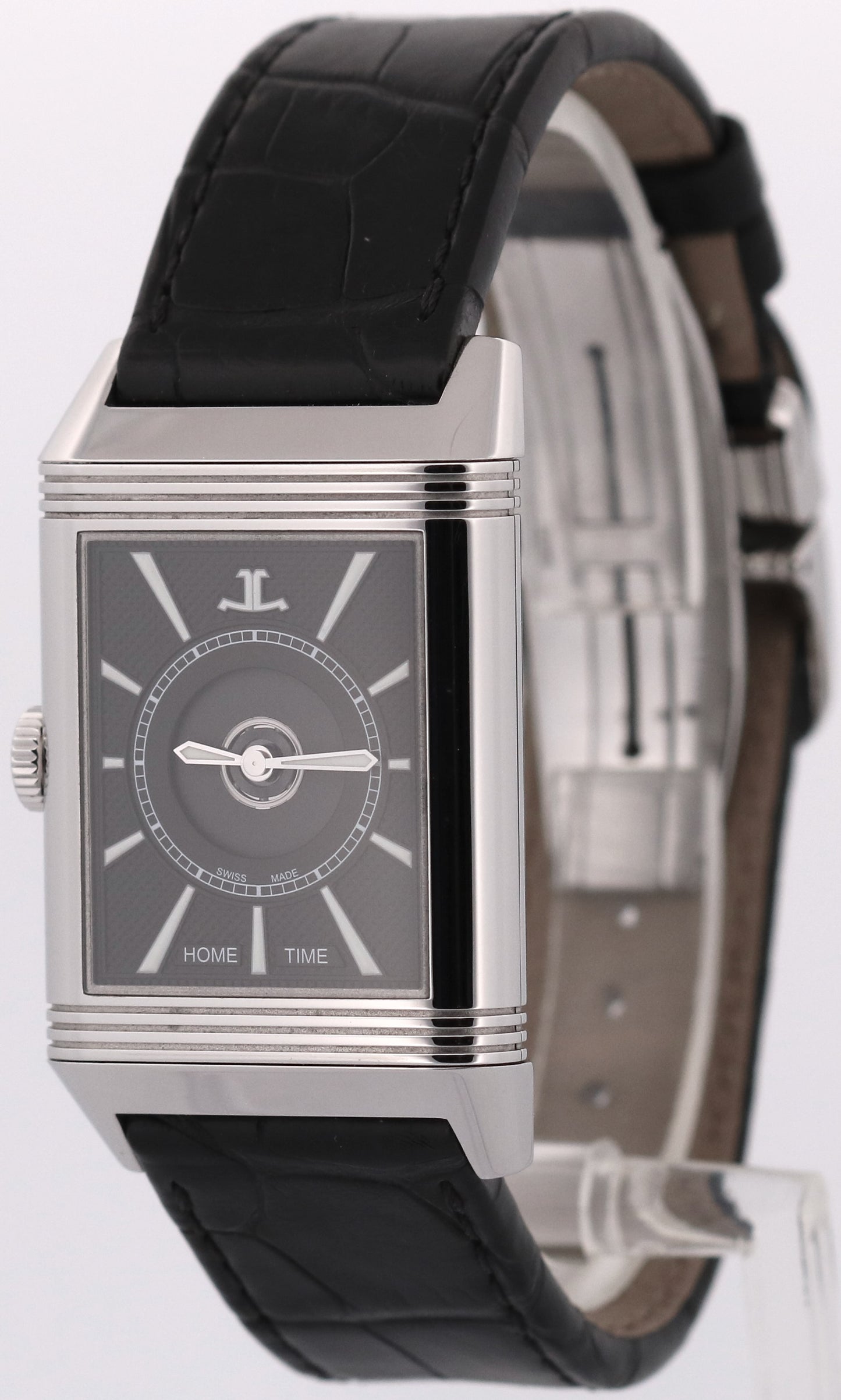 Jaeger-LeCoultre Reverso Classique Grande BLACK SILVER 215.8.S9 Q3838420 BOX