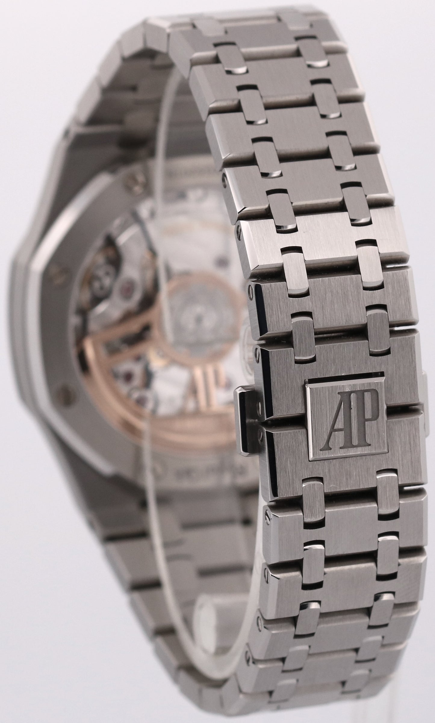 2020 ARCHIVES Audemars Piguet Royal Oak WHITE Stainless Steel 41mm 15500ST Watch