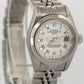 PAPERS Rolex Oyster Perpetual Date WHITE ROMAN 26mm Steel JUBILEE 69190 BOX
