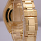 MINT Rolex Yacht-Master 40 YM1 BLUE 18K Yellow 40mm NO-HOLES Oyster 16628 Watch