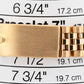 Rolex DateJust President 31mm Champagne Jubilee 18K Yellow Gold 6827 Watch