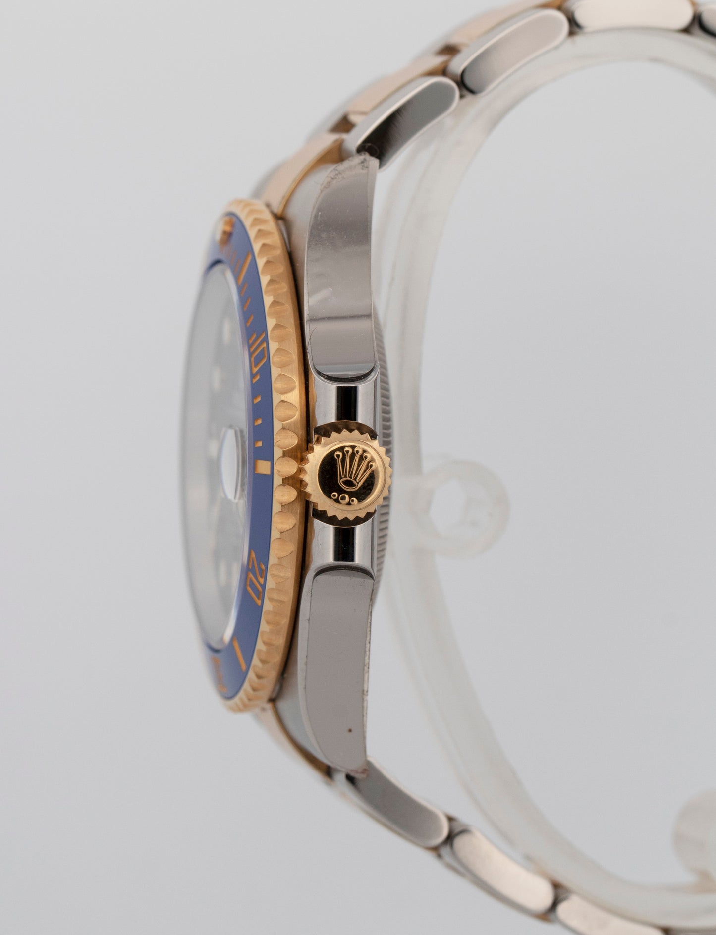 2022 PAPERS Rolex Submariner Date BLUE Two-Tone Gold 41mm 126613 LB Watch BOX