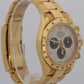 UNPOLISHED 2014 PAPERS Rolex Daytona Cosmograph PANDA 18K Gold 40mm 116528 BOX