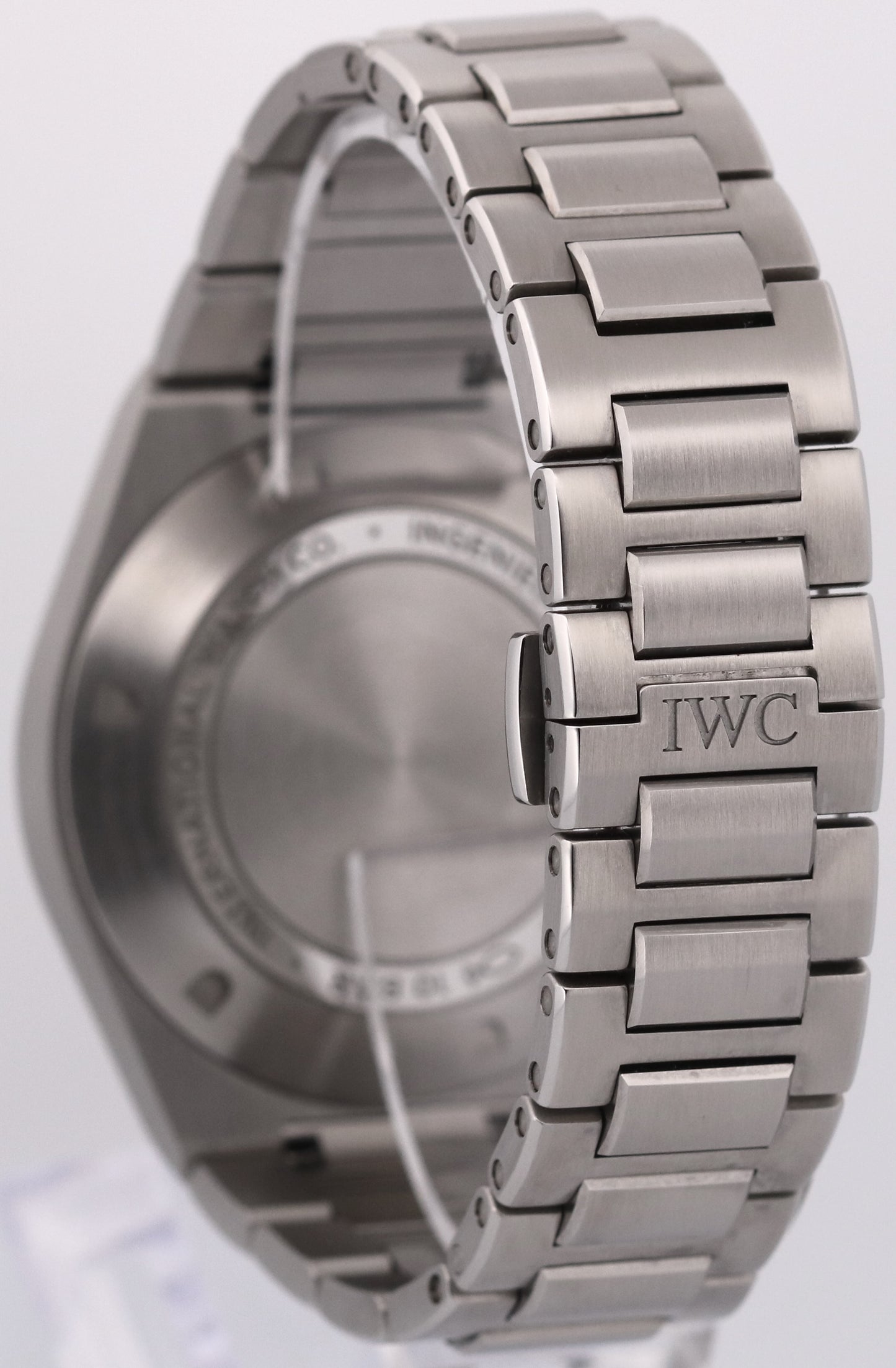 2025 PAPERS IWC Ingenieur BLACK Stainless Steel 40mm Automatic IW328901 BOX