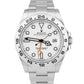 2019 Rolex Explorer II PAPERS 42mm 216570 White Orange Steel GMT Date Watch B+P