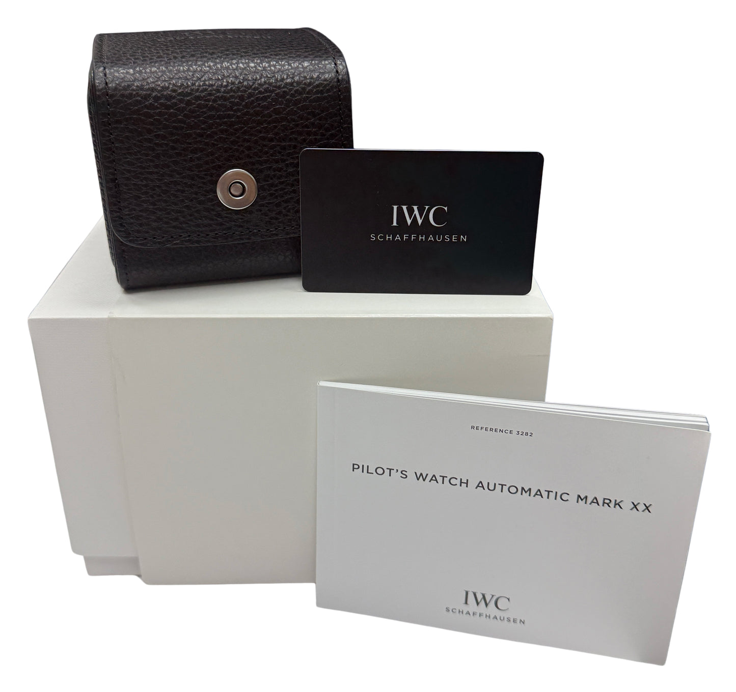 2026 IWC Pilot IW328210 Chronograph MERCEDES-AMG Petronas Titanium Box Papers