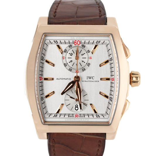 IWC, IWC Da Vinci, Da Vinci, IWC Da Vinci Chronograph, IWC Chronograph, Chronograph, Da Vinci Chronograph, IWC 18k Rose Gold, IWC Rose Gold, IWC 18K, IWC IW376402, IW376402