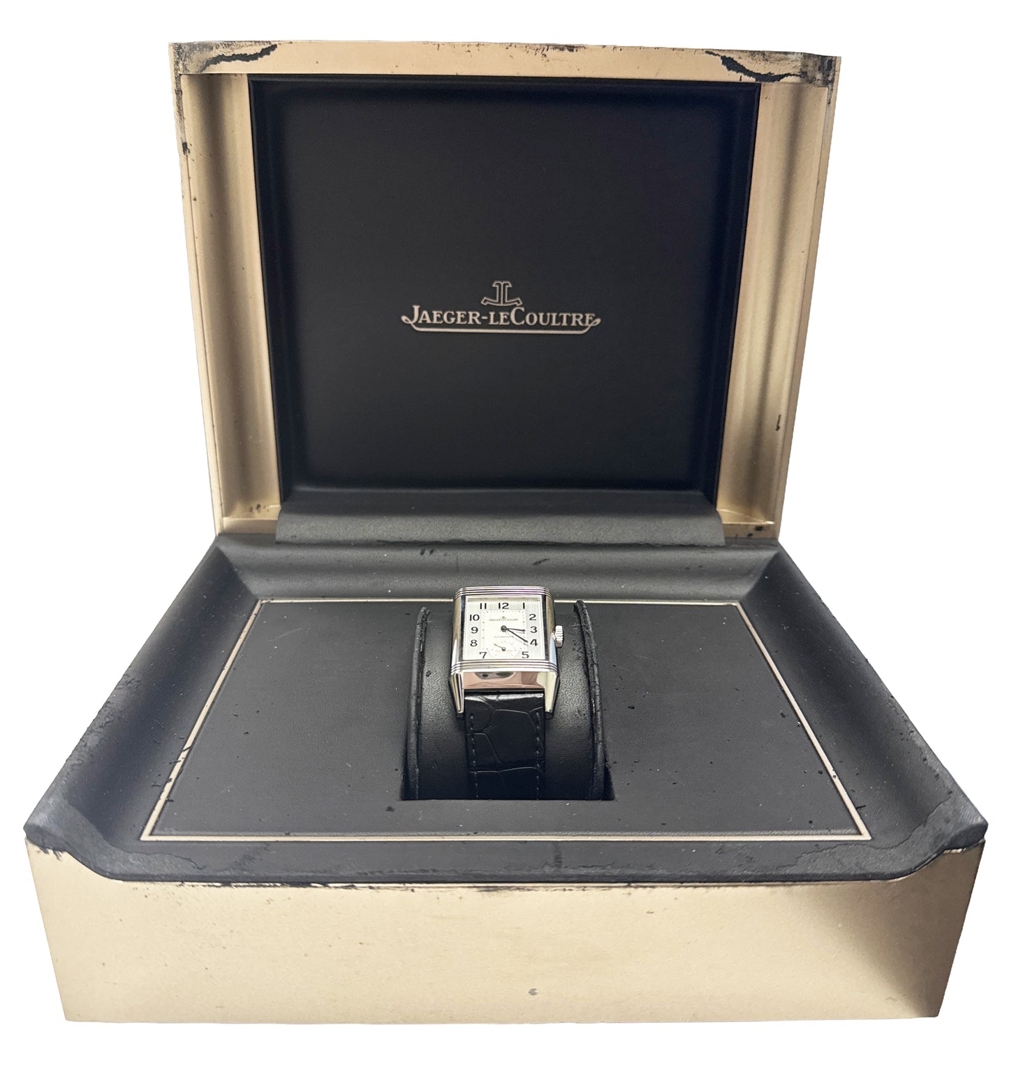 Jaeger-LeCoultre Reverso Classique Grande BLACK SILVER 215.8.S9 Q3838420 BOX