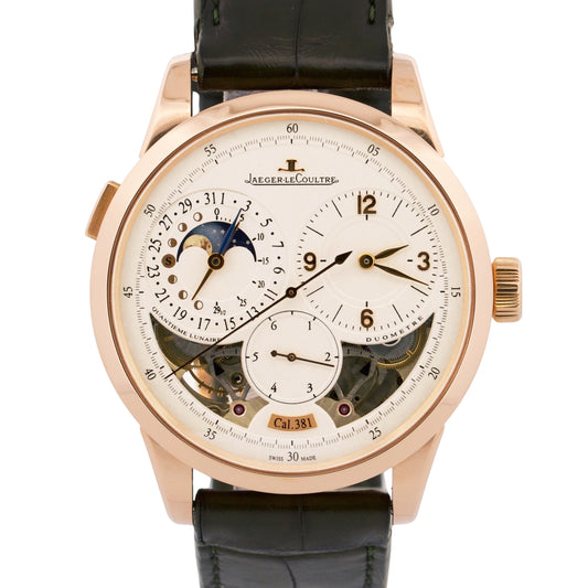 Jaeger-LeCoultre Duometre Lunaire 18K Rose Gold 40.5mm 600.2.24.5 / Q6042420